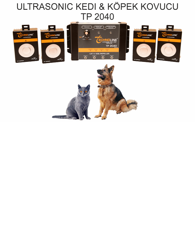 Ultrasonic Kedi & Köpek Kovucu